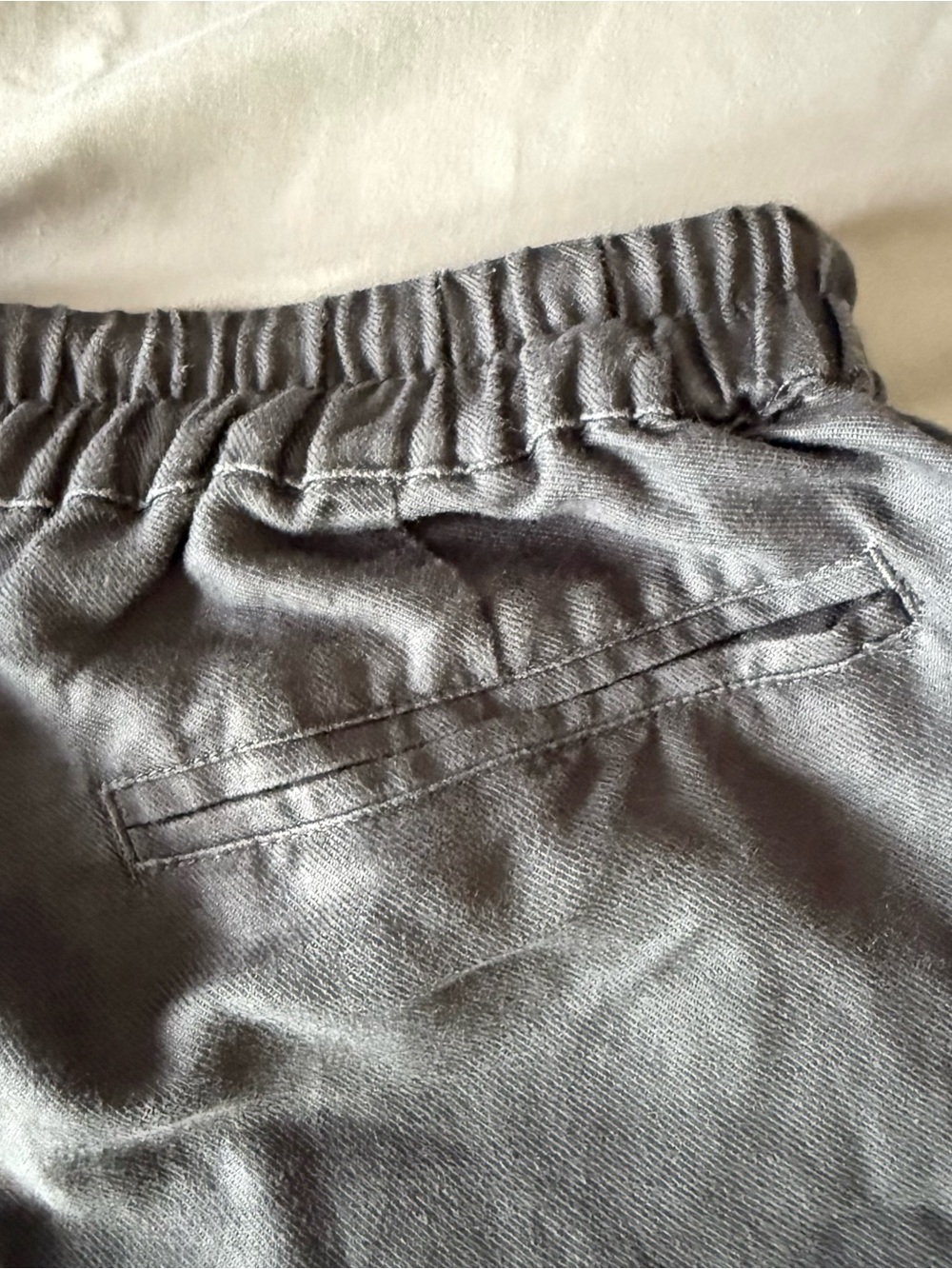 QUINCE Cotton Linen Twill Straight Leg Pant - Picture 10 of 12